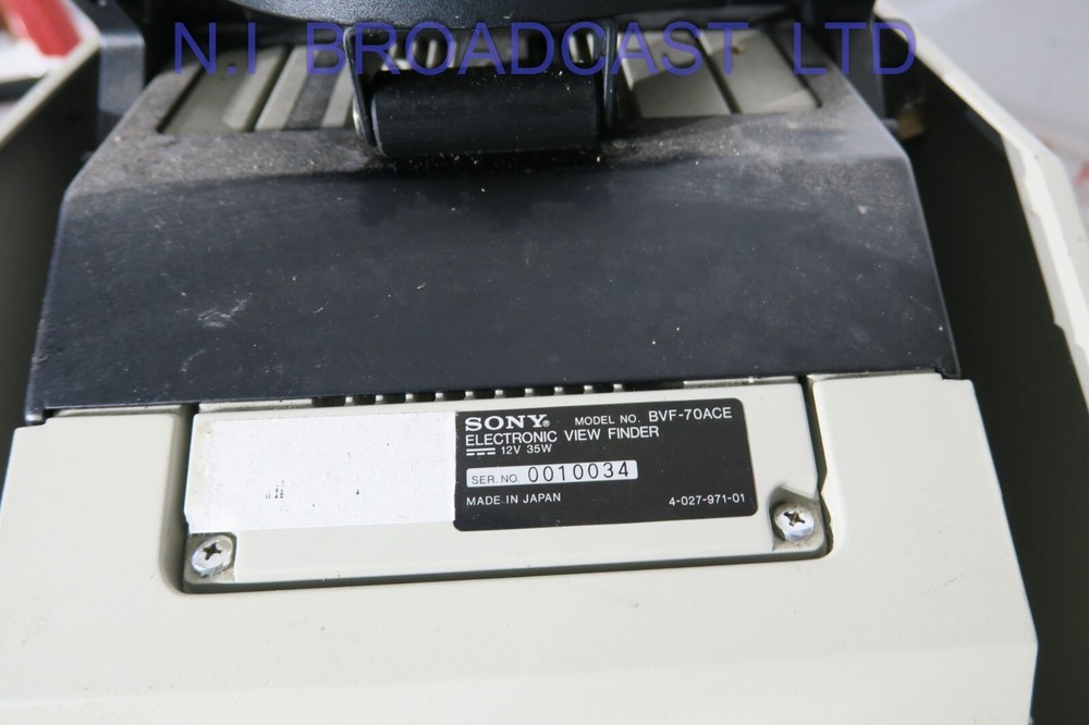 Sony bvf-70ace 7inch crt viewfinder