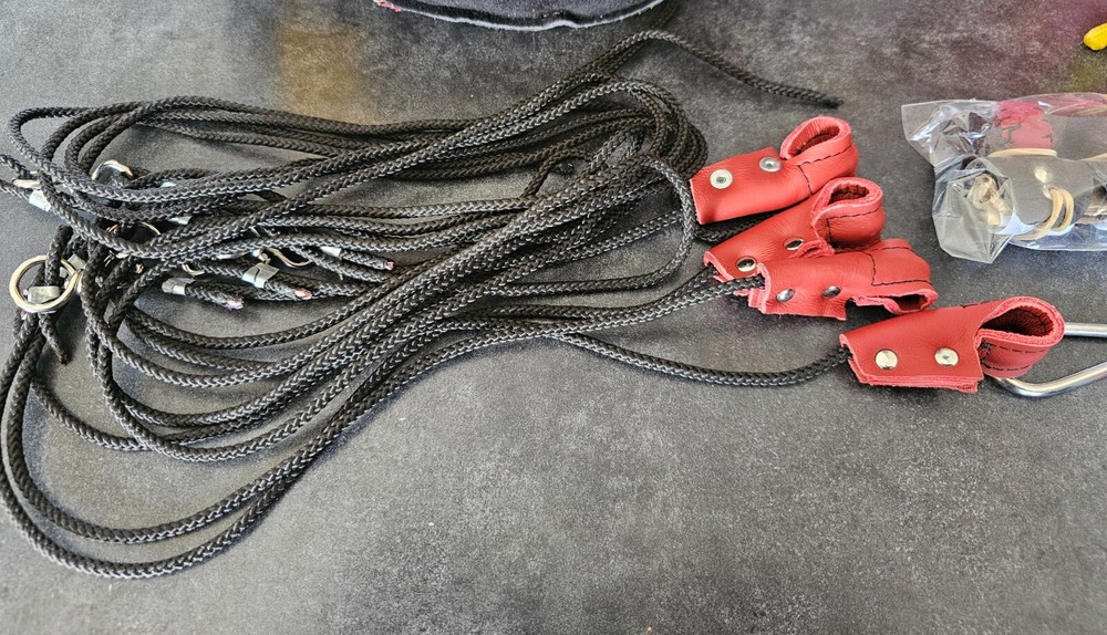 4 Tie Cords Calzas Poultry Botanas Chicken Gallos