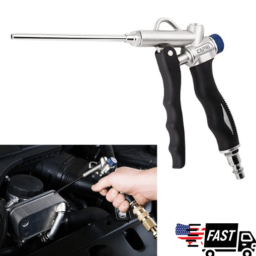 Capri Tools 2-Way Adjustable Air Blow Gun with Long Nozzle & High Flow