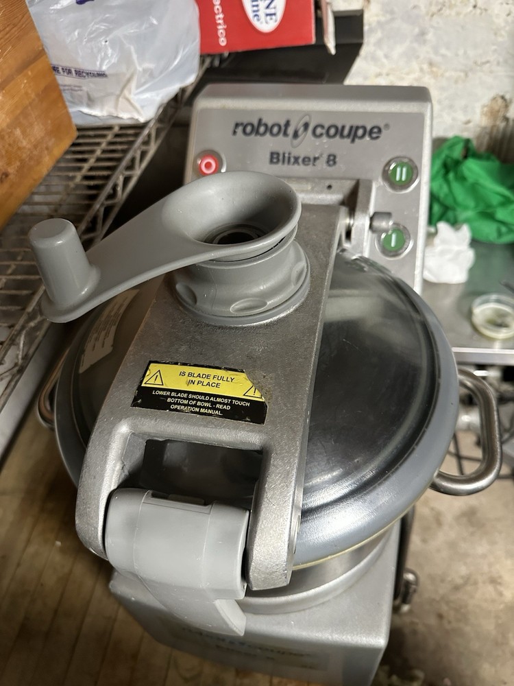 Robot Coupe Blixer 8 Series E Batch Bowl Processor 8L Commercial Food Processor