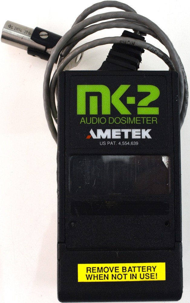 Ametek MK-2 Audio Dosimeter