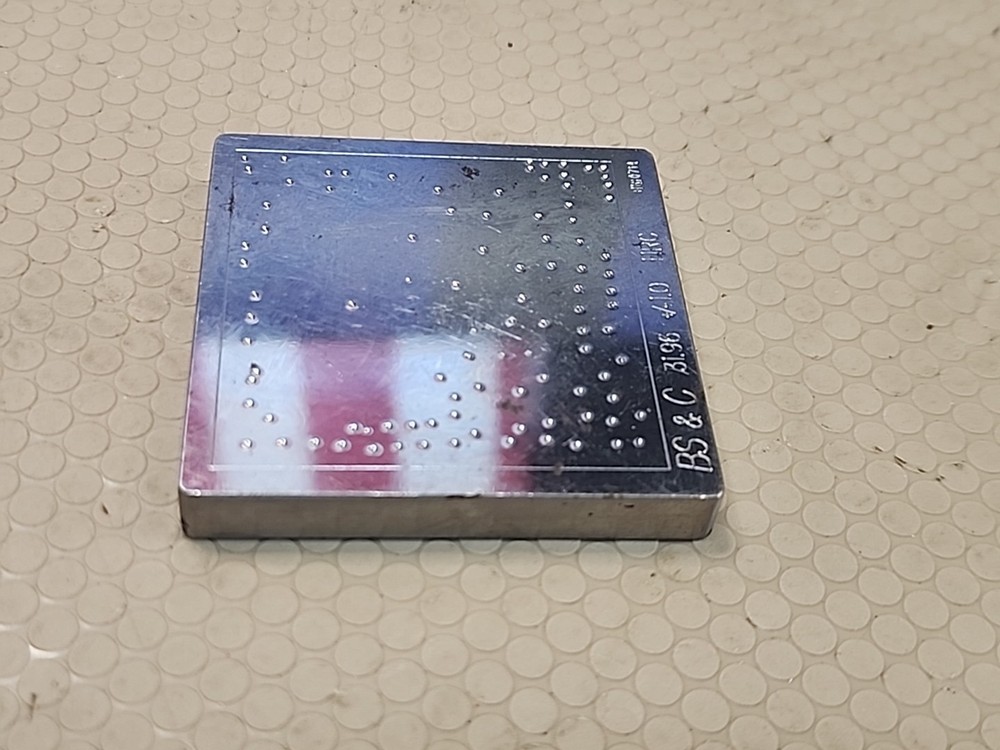 BS & C Hardness Test Block 31.96 HRC for Hardness Tester