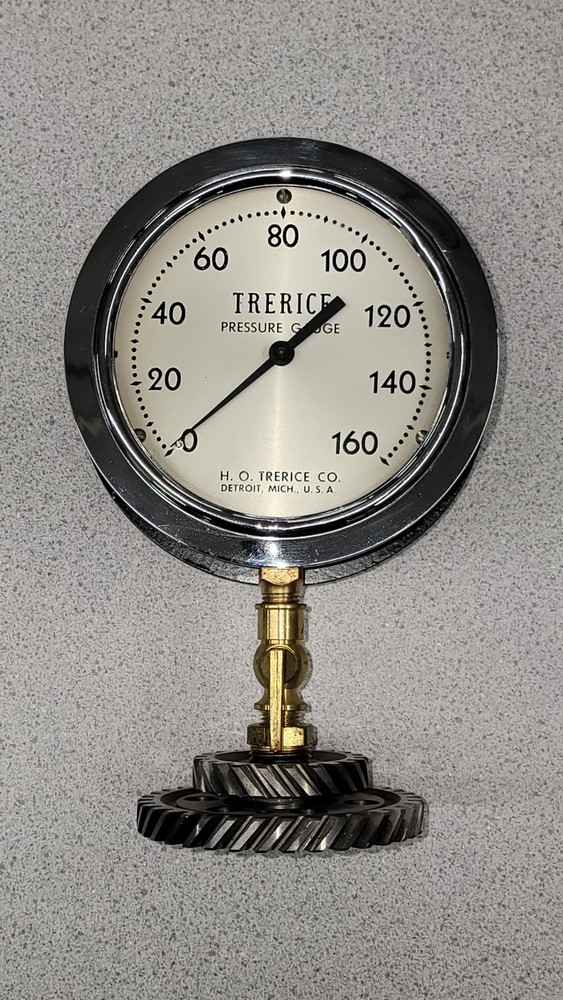 Antique Steam Pressure Gauge