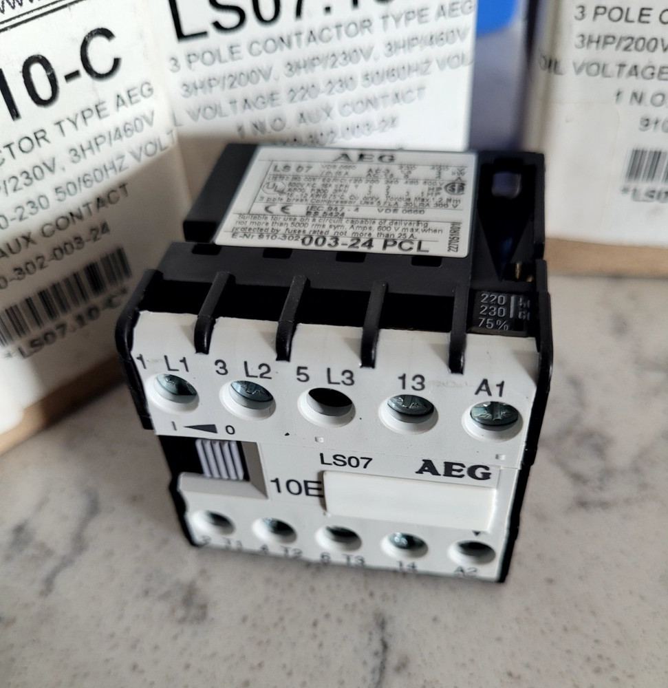 EE Controls LS07.10-C Solid State Overload/Relay