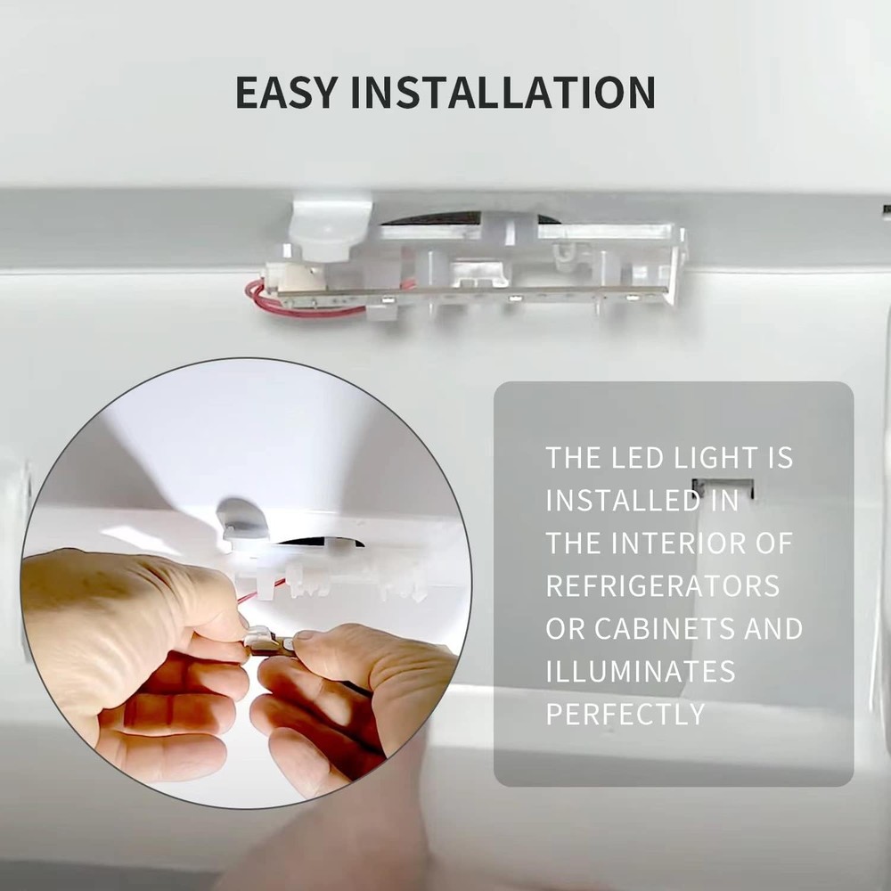 WR55X26671 GE Refrigerator LED Light Board Replacement