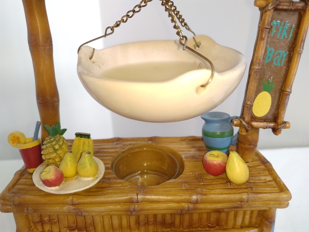 TIKI BAR VOLTIVE TEA LIGHT WARMER YANKEE CANDLE~~ COMPLETE!