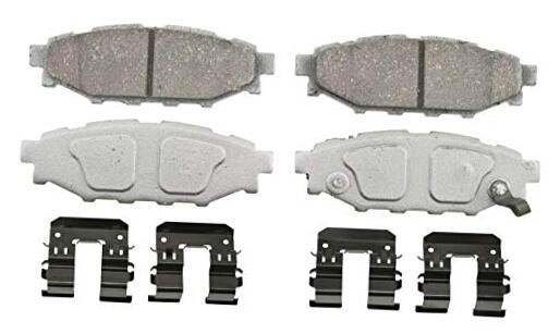 Brake ThermoQuiet Disc Brake Pad Set PD1114 TQ - Ceramic