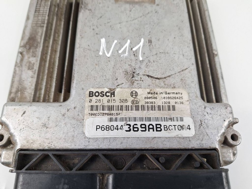 Dodge Caliber 2007 Engine Control Module P68044369AB kW BVV1208