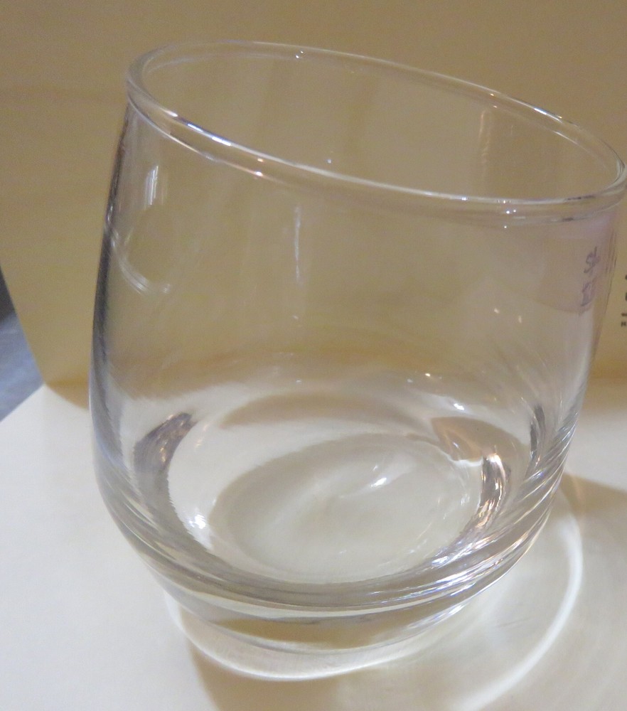 Rocking Glass Humorous Shot Glass (Not flat)