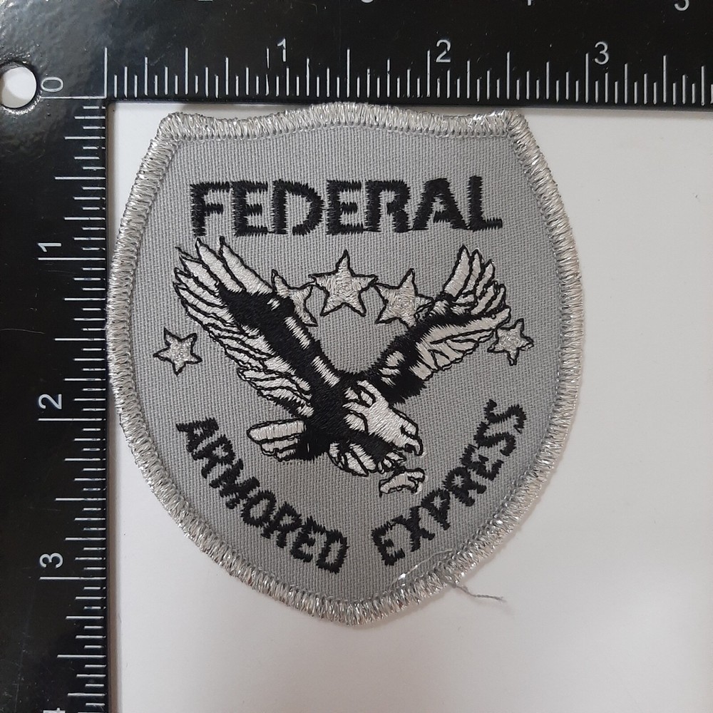 VINTAGE Federal Armored Express Security Patch