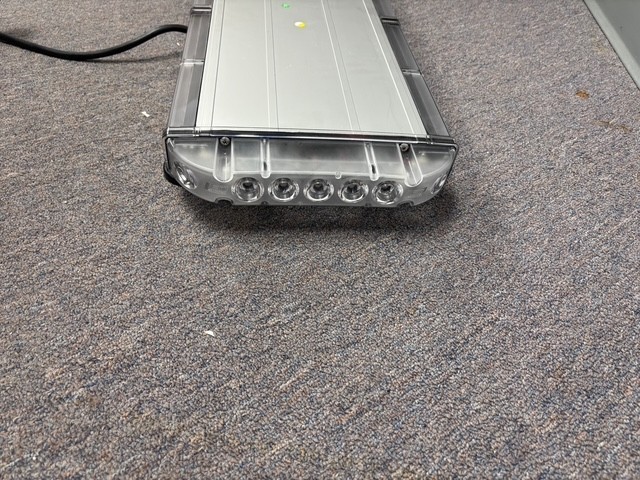 LED Equipped Predator Emergency LED Light Bar 27 in. Amber/White