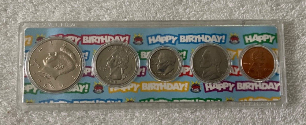 1998 Birth Year Coin Gift Set EC!