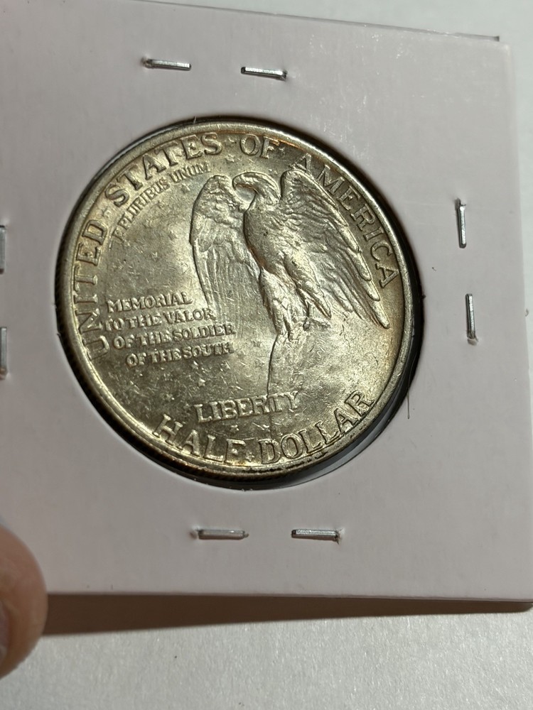 1925 Stone Mountain Commemorative Half Dollar UNC Nice Tone