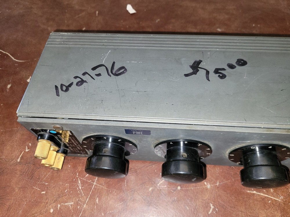leeds Northrop decade resistor ac-dc 4756