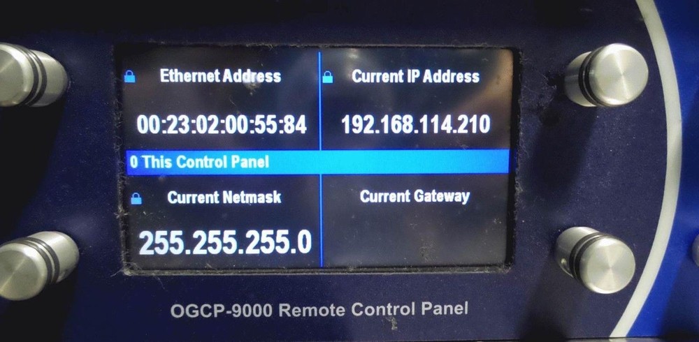 Cobalt OGCP-9000 Remote Control Panel