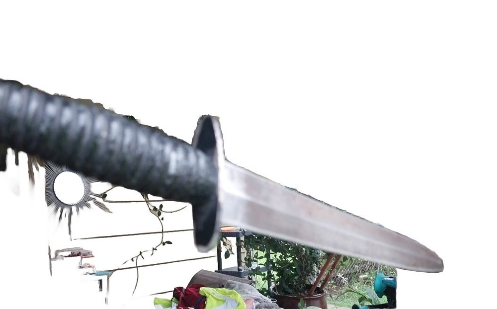 Vintage Combat Dagger Double Edge