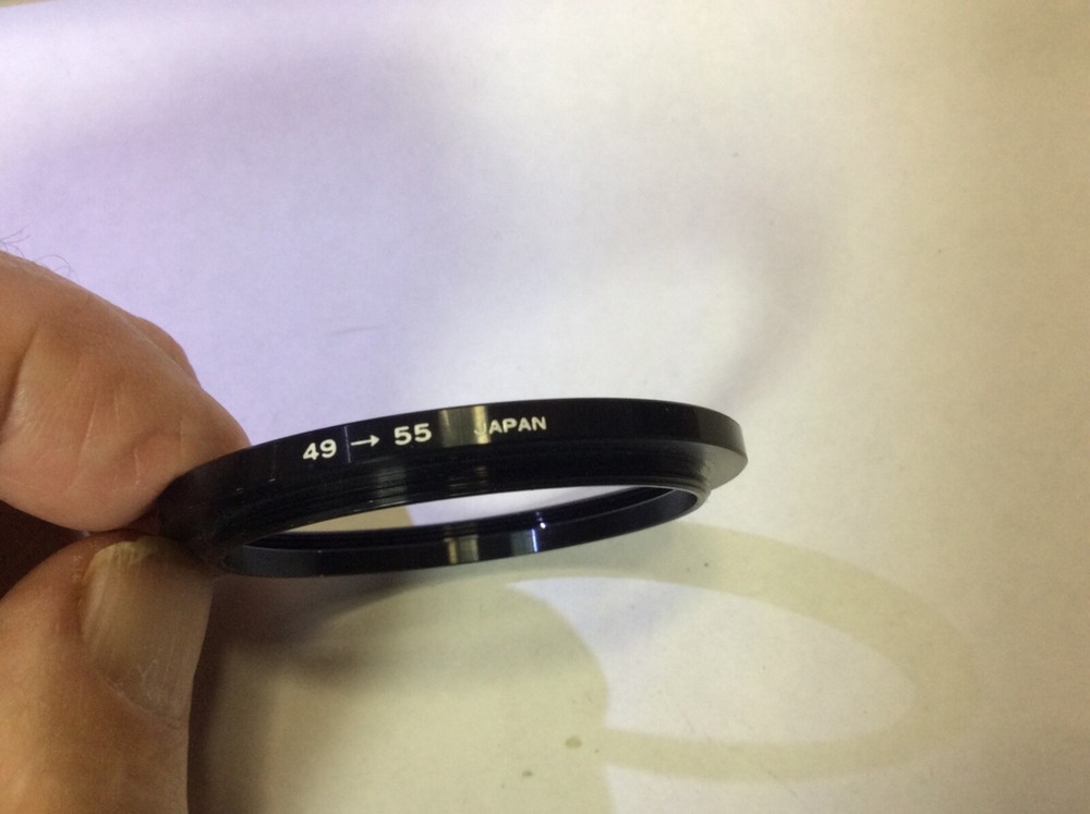 49-55 mm Step Up Ring Adapter