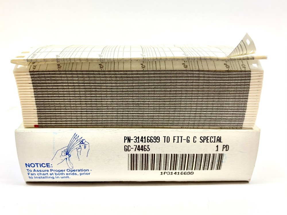 Graphic Controls 74465 Strip Chart Paper 31416699