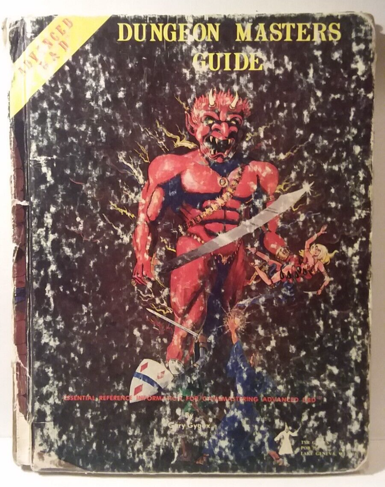 Advanced Dungeons & Dragons Dungeon Master's Guide 1st Edition 6th Beta 238 pp