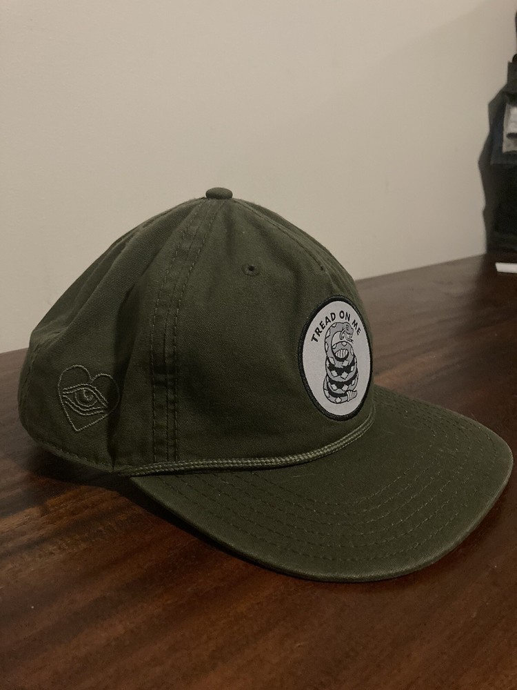 Beautiful Garbage Tread On Me Flat Snapback Cap Hat