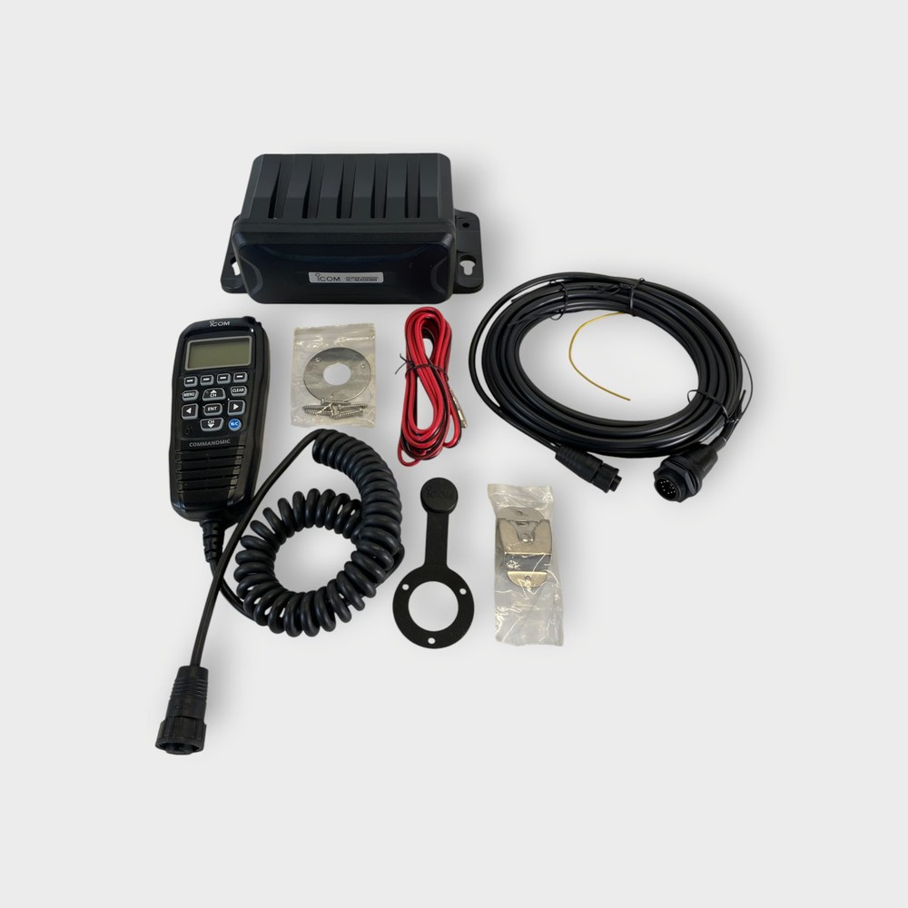 Icom IC-M400BB DSC VHF Complete System With HM-195B Handset - NO MMSI - Tested