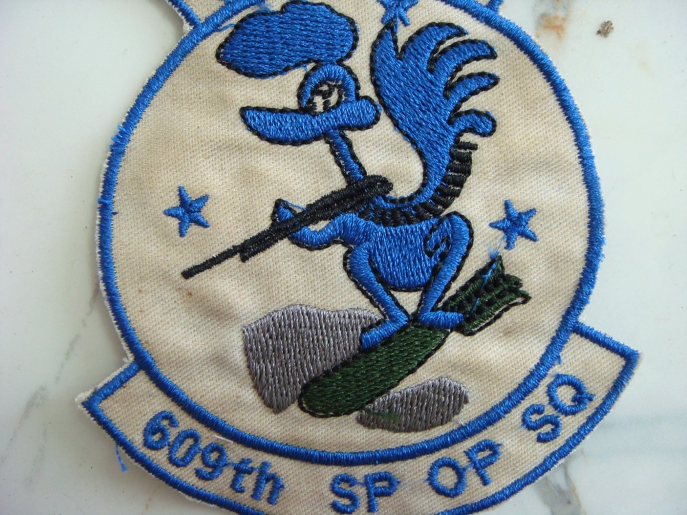 US 609th  SPECIAL OPERATION SQUADRON, VIETNAM WAR PATCH