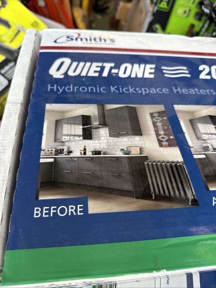 Quiet-One 2000 Hydronic Kickspace Heater KS2004