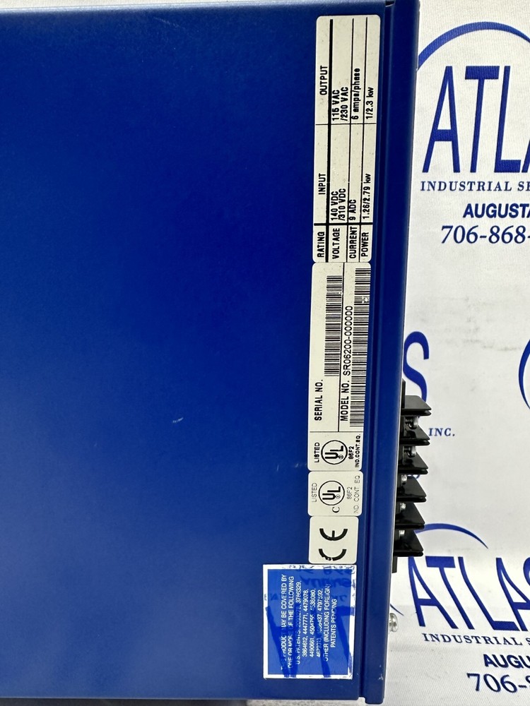 Kollmorgen SR06200-000000 Servo Amplifier SR06200000000 (E3)