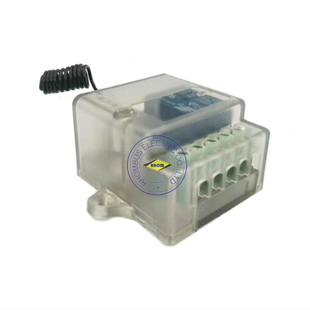 Wireless Remote Control Delay Switch System 12V 1CH Transmitter&Receiver 433MHz