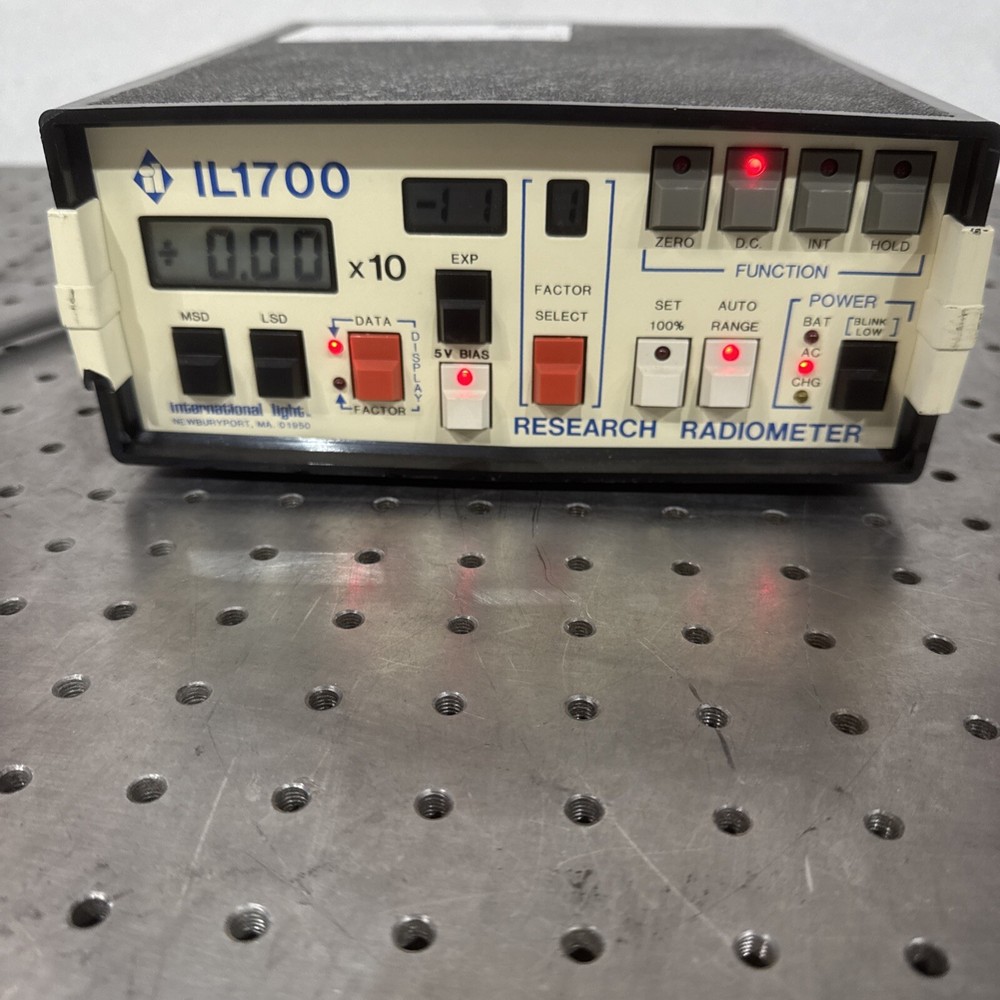 International Light Technologies IL1700 Research Radiometer Module Tested