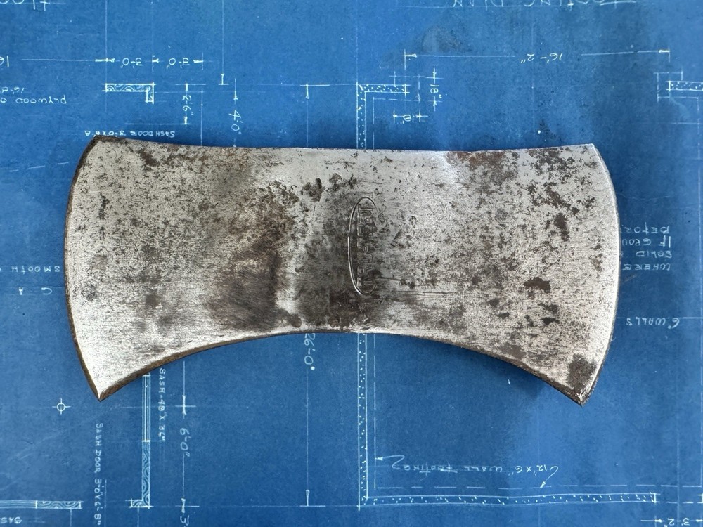 VINTAGE TRUE TEST CRUISER AXE DOUBLE HEAD TOOL