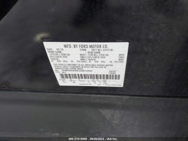 Info-GPS-TV Screen Front Display 4.2" Screen Fits 17-19 EXPLORER 921961