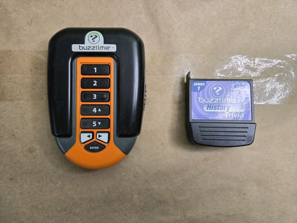Buzztime Home Trivia Console 6 Wireless Controllers With 2 Games