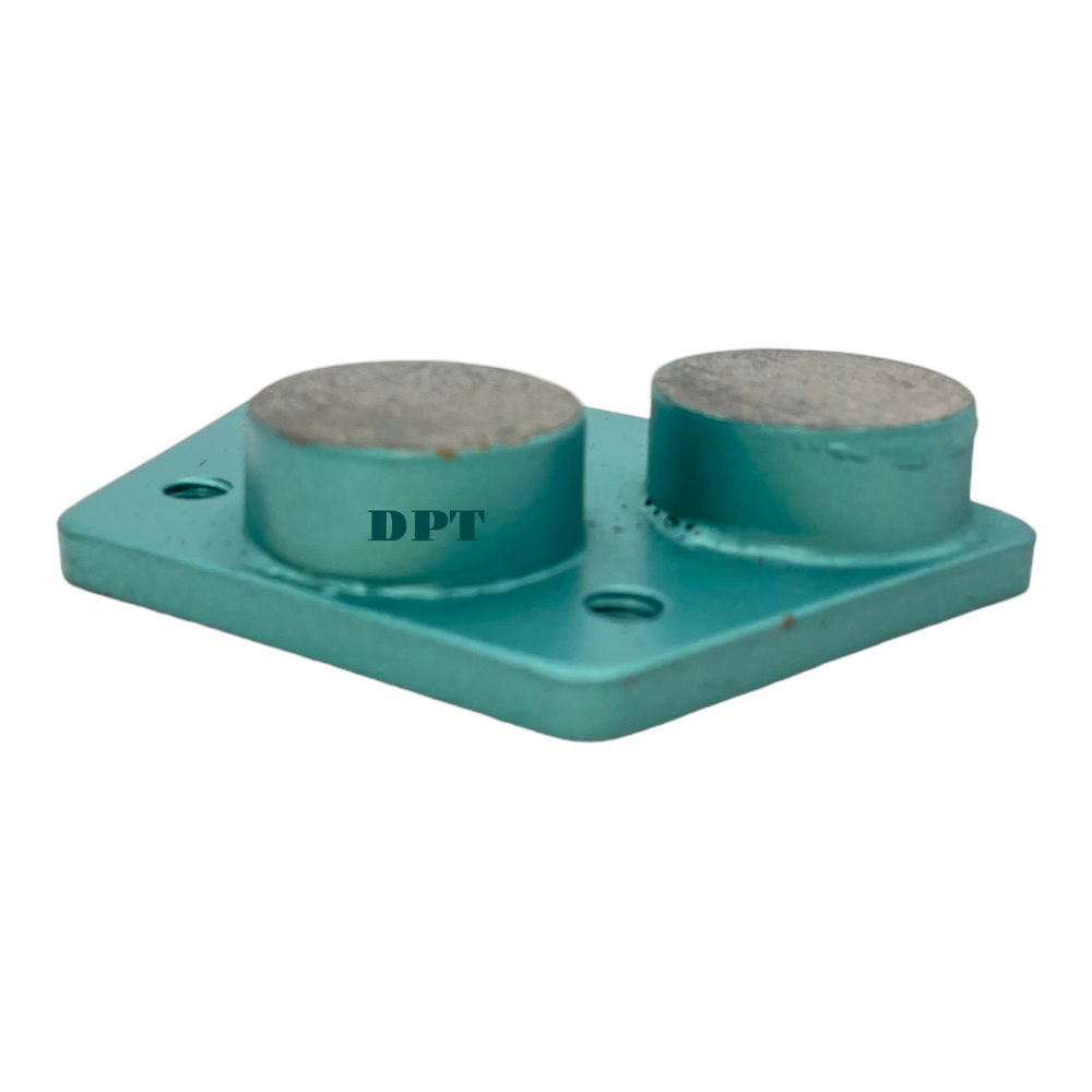 Trapezoidal Grinding Tooling Discs Bolt on Concrete Grinders Soft Bond 120 Grit