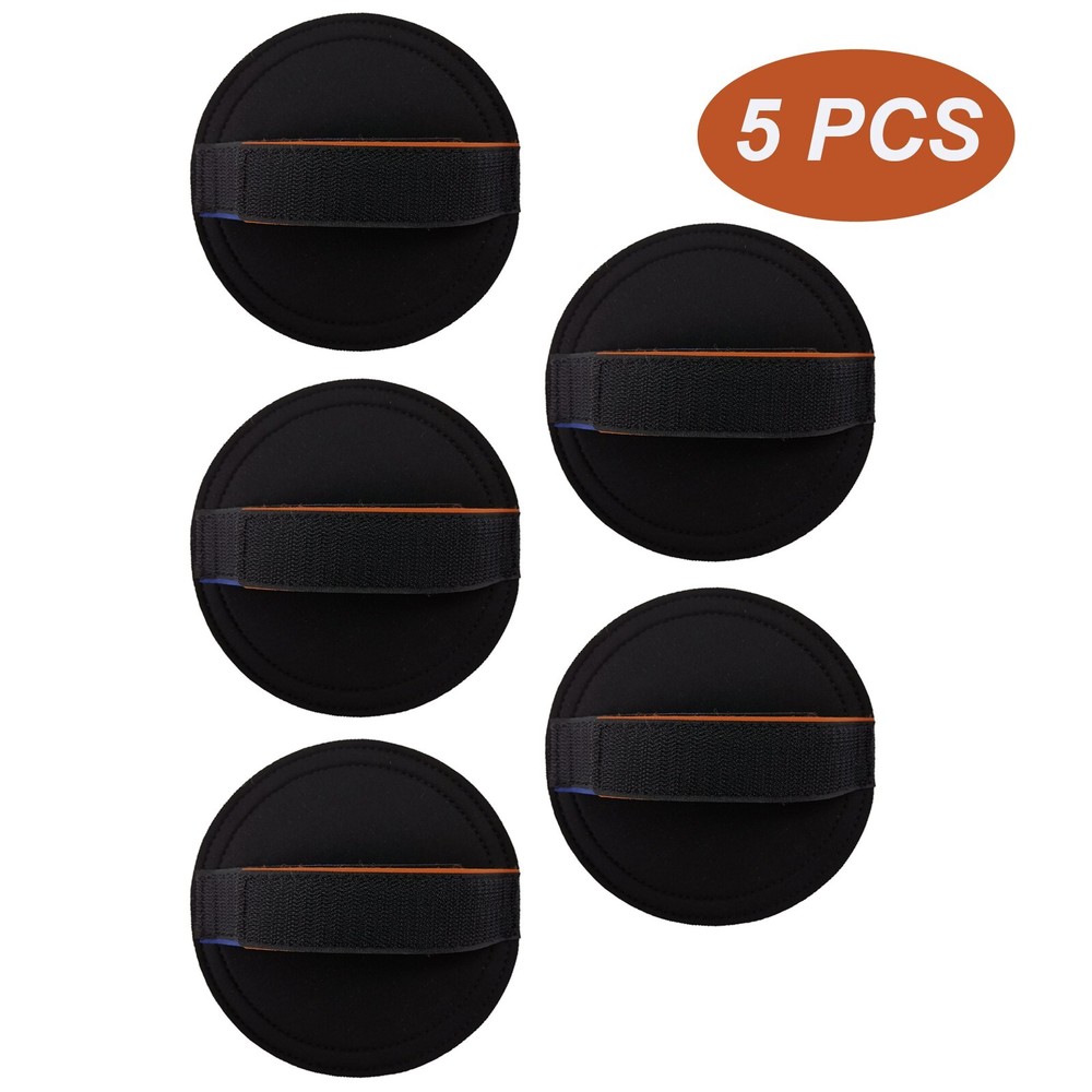 6" Hand Sanding Pad with Adjustable Strap, 5 PCS