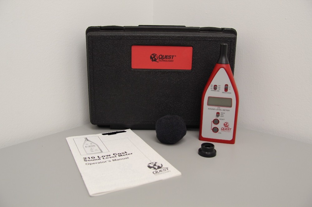 Quest Technologies 210 Sound Level Meter Nice Condition Fully Tested