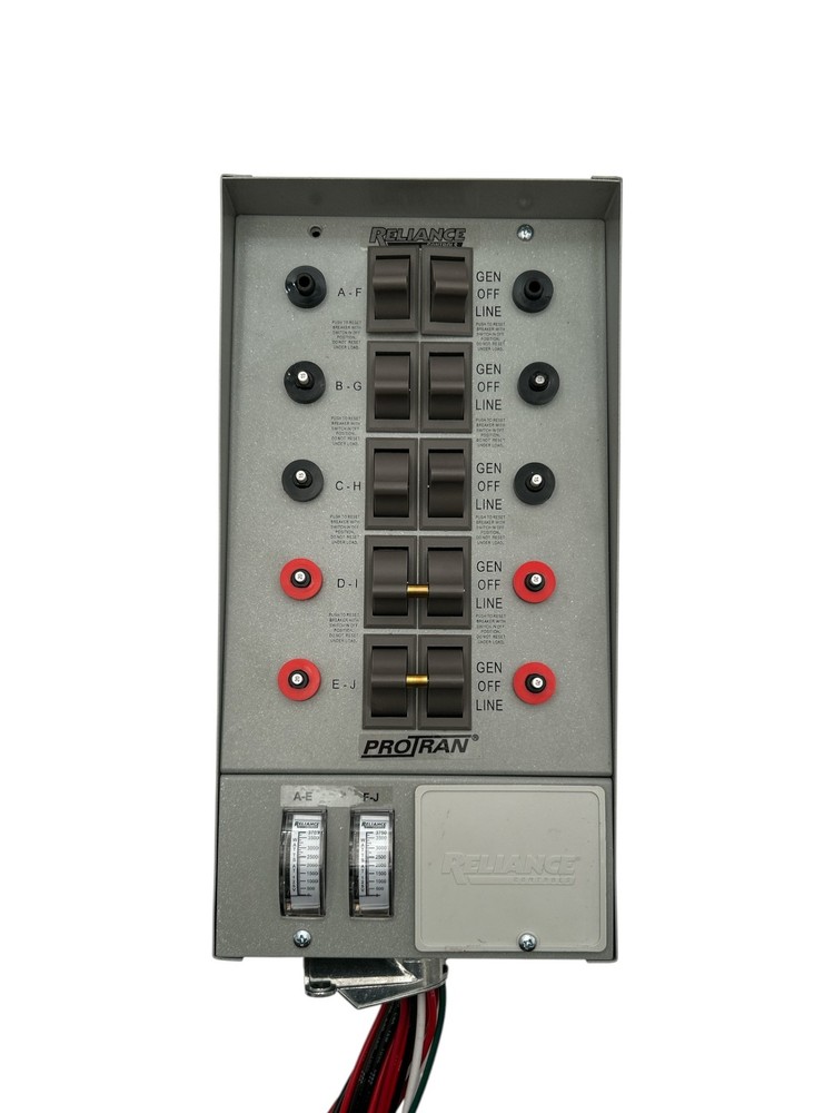 Reliance Pro/Tran 10-Circuit 30A Transfer Switch