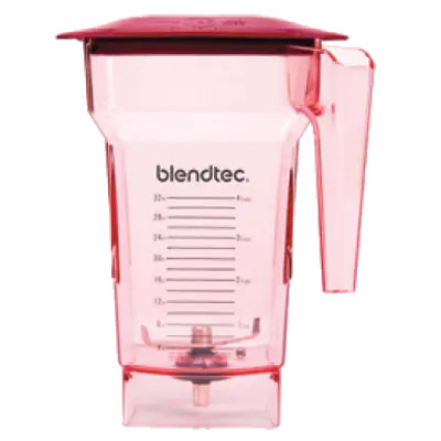 Blendtec 40-710-07 FourSide™ 75 oz. Red Tritan™Copolyester Blender Jar-2 Each