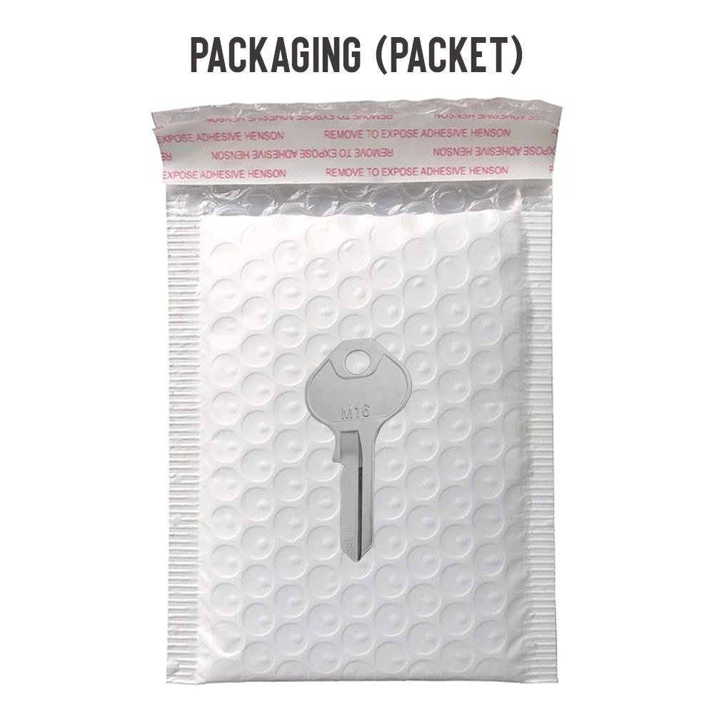 M16 / 1092NR Key Blank Nickel