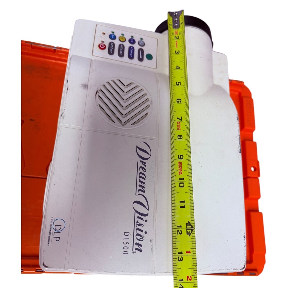 Dream Vision DL500 DLP Projector White – Texas Instruments Tech – Tested Works