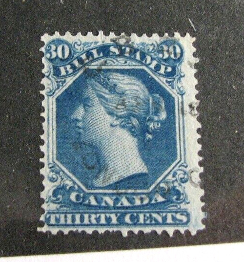 Canada Revenue Stamp FB30 Bill Used H319
