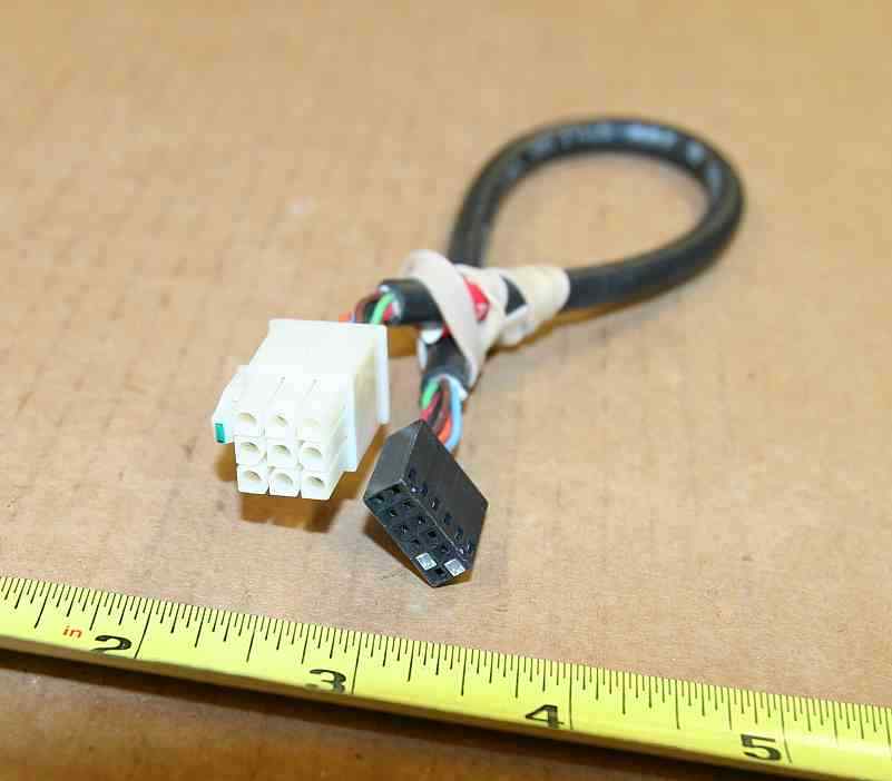 Mars 24 volt power cable for $ bill acceptor validators part no. 250075007C