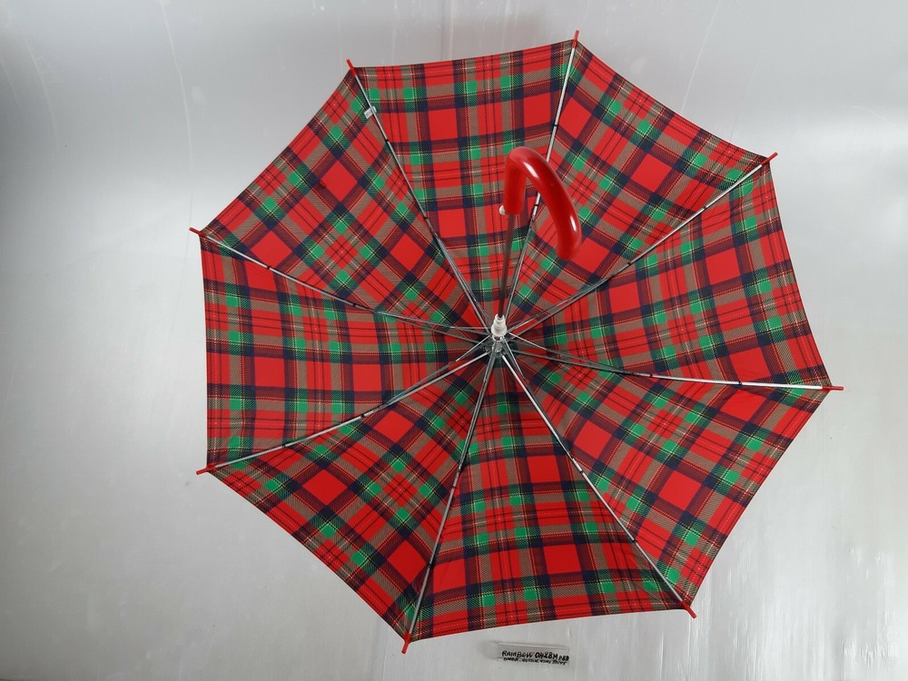 Long/Mini Umbrella - Automatic - Boys - 8 Slats - 0428M - Rainbow