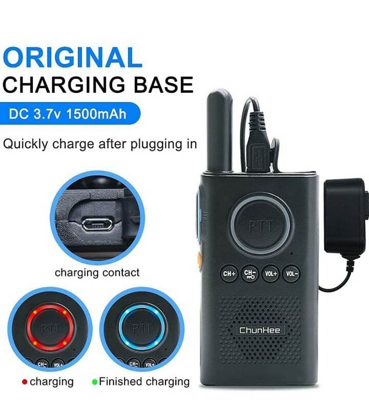 Chunhee Wireless Intercoms for home,camping,hiking,vacation4pack See Description