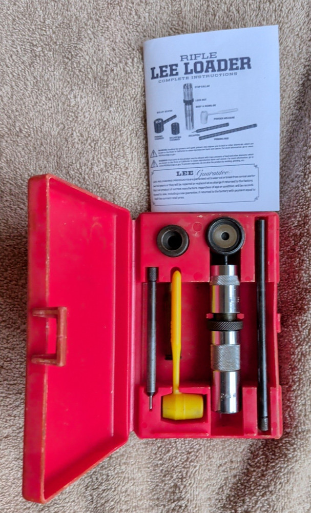 Lee Loader 243 Winchester Complete Vintage Reloading Kit