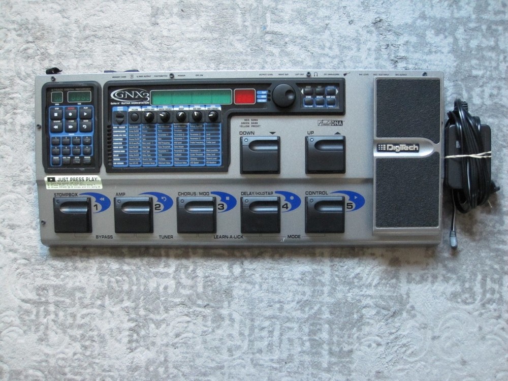 🎸 DigiTech GNX3 Guitar Workstation Multi-Effects Pedalboard – Fully Functional