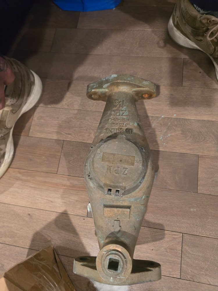 ZPM Neptune 1-1/2" T-10 Water Meter
