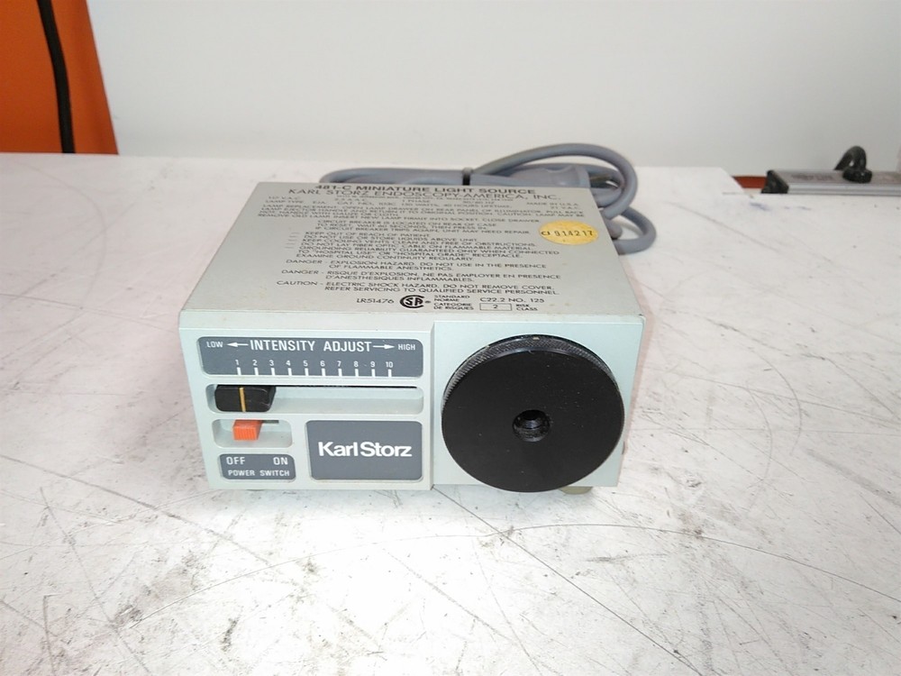 Karl Storz 481C Endoscopy Miniature Light Source Power Tested Only AS-IS