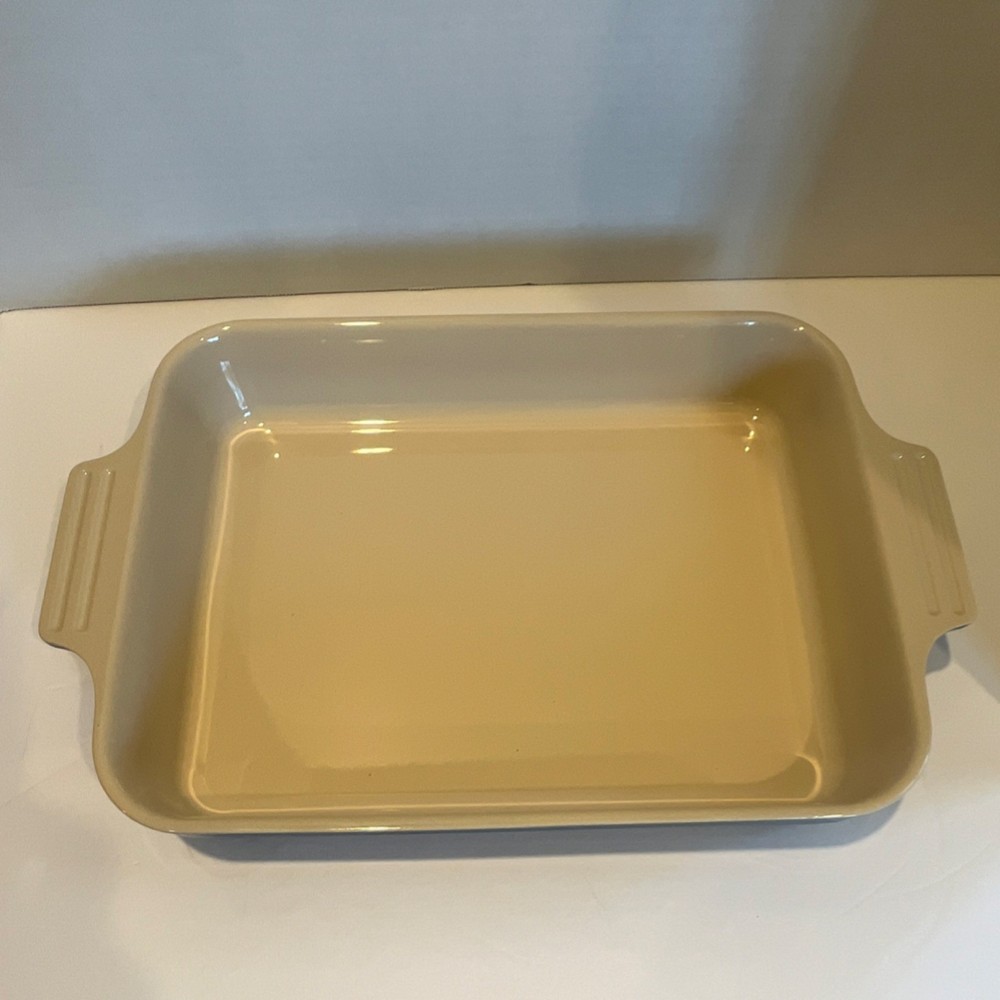 NWT Le Creuset 32 cm Rectangle Baking Dish 4 Qt ~Deep Teal~
