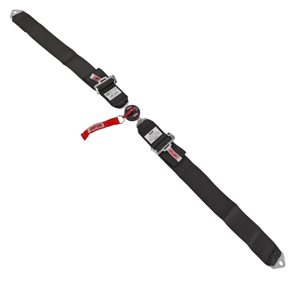 Simpson Camlock Lap Belt 32024BK